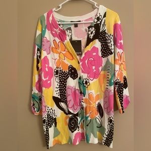 NWT Cyrus Knits Size L Cardigan Sweater